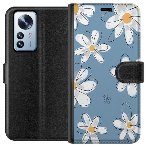 Kompatibelt Plånboksfodral till Xiaomi 12 Pro Prästkrage