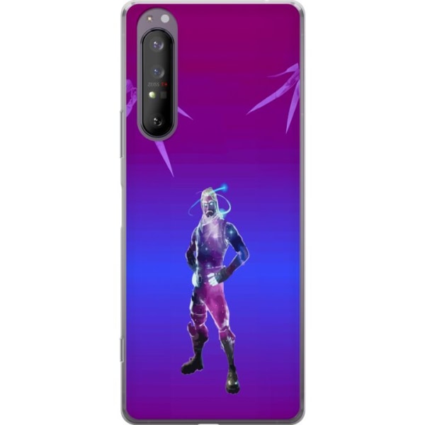 Sony Xperia 1 II Läpinäkyvä kuori Fortnite