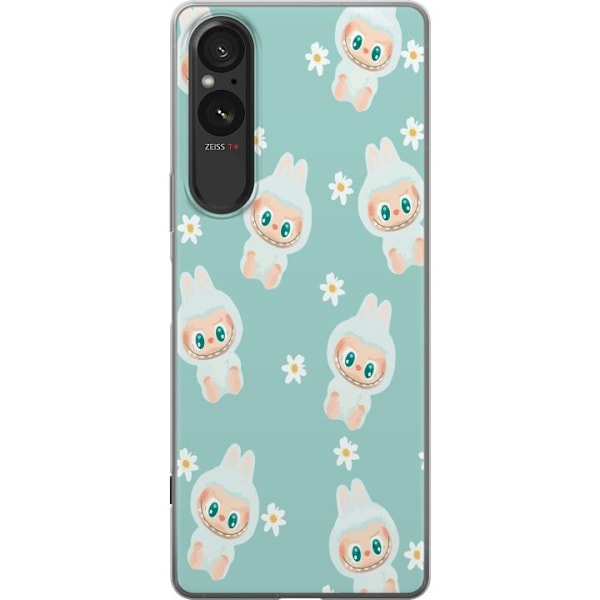 Sony Xperia 10 VI Läpinäkyvä kuori Labubu Candy Vibes