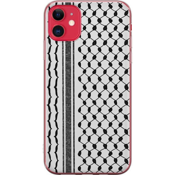 Apple iPhone 11 Läpinäkyvä kuori Palestiinalainen kuvio - p