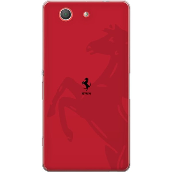 Sony Xperia Z3 Compact Gennemsigtig cover Ferrari