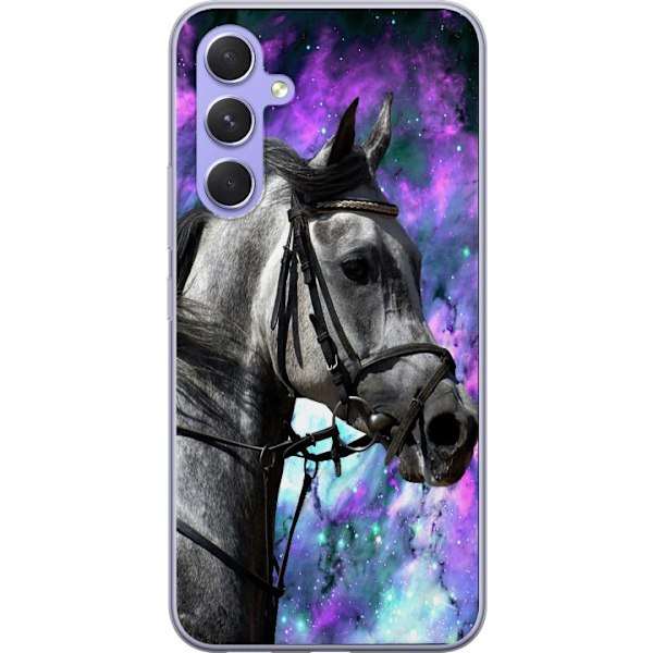 Samsung Galaxy A54 Läpinäkyvä kuori Hevonen