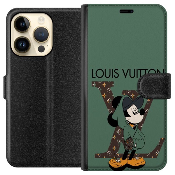 Apple iPhone 15 Pro Lommeboketui LV Mickey