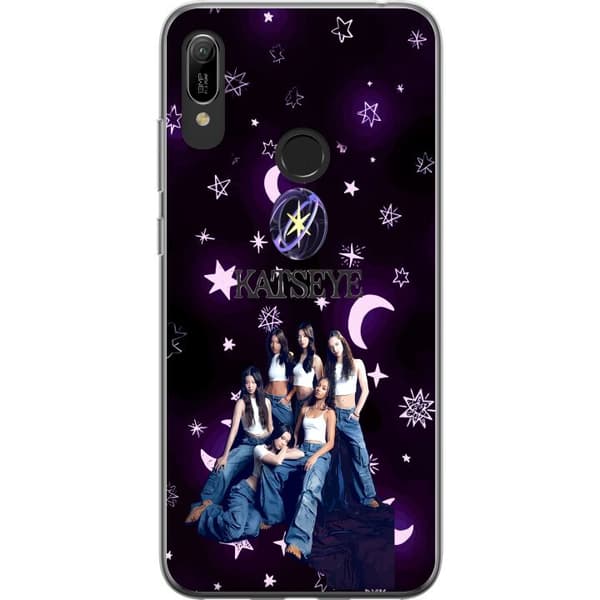Kompatibelt Mobildeksel til Huawei Y6 (2019) KATSEYE lila