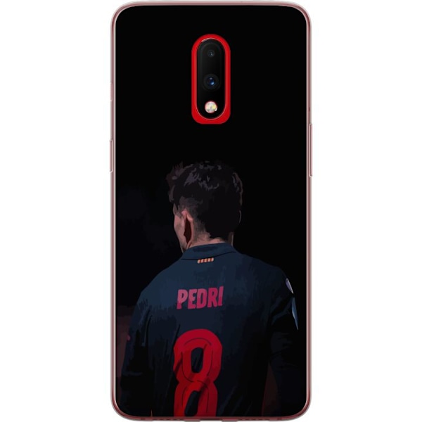OnePlus 7 Gjennomsiktig deksel Pedri FC Barcelona Fotball Span