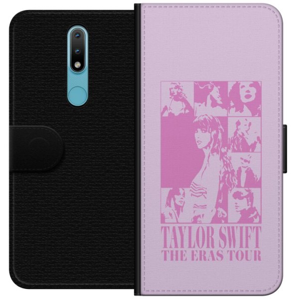 Nokia 2.4 Plånboksfodral Taylor Swift - Pink