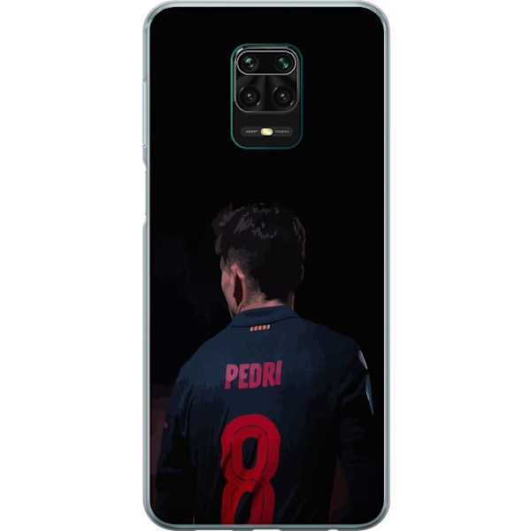 Xiaomi Redmi Note 9 Pro Läpinäkyvä kuori Pedri FC Barcelona Jalkapallo Espanjalainen Keskikenttäpelaaja Maali Urheilumotivaatio Fanit Lapset Nuore