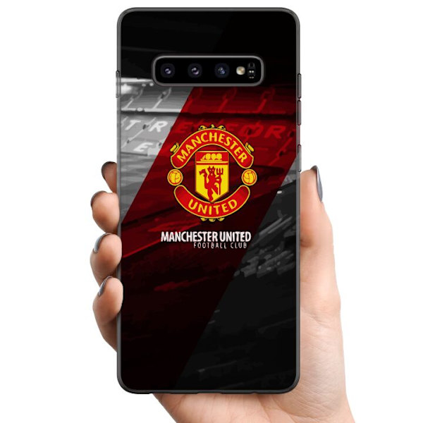 Samsung Galaxy S10 TPU Mobilcover Manchester United FC