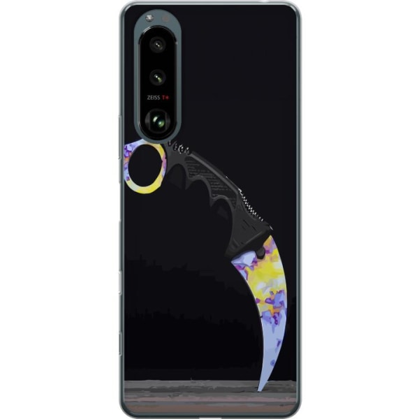 Sony Xperia 5 III Gennemsigtig cover Karambit / Butterfly / M9