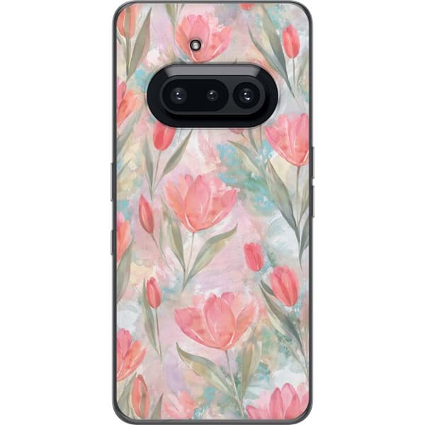 Kompatibelt Mobildeksel til Nothing Phone (3a) Tulipaner i blomst