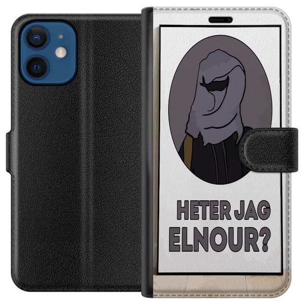 Kompatibelt Plånboksfodral till Apple iPhone 12 Heter Jag Elnour?