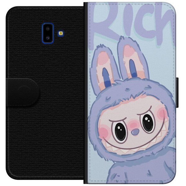 Samsung Galaxy J6+ Plånboksfodral Blue Bunny Labubu