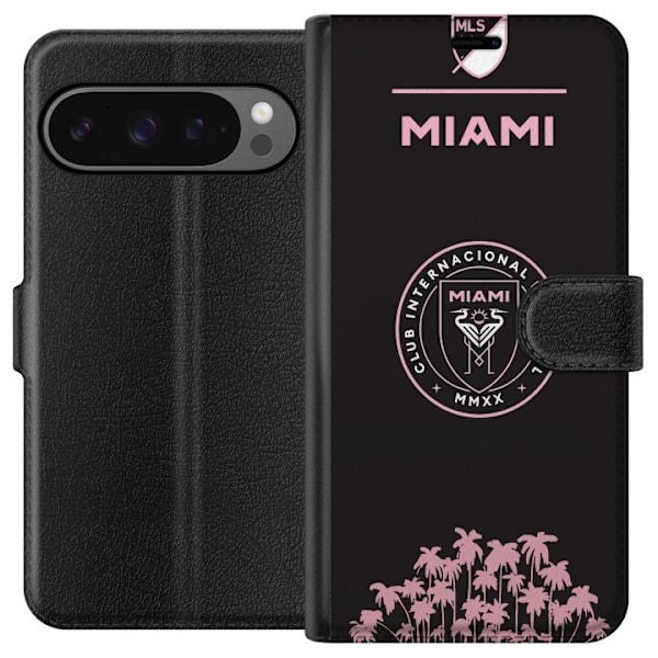 Google Pixel 9 Pro XL Lompakkokotelo Inter Miami CF