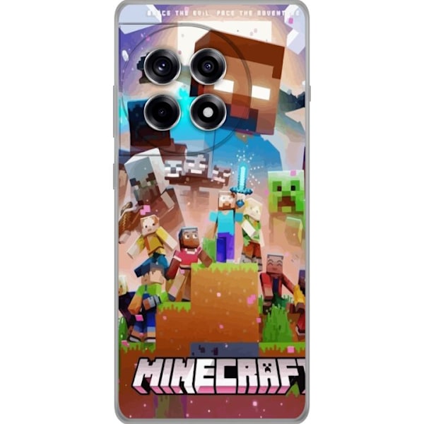 OnePlus 12R Läpinäkyvä kuori Minecraft