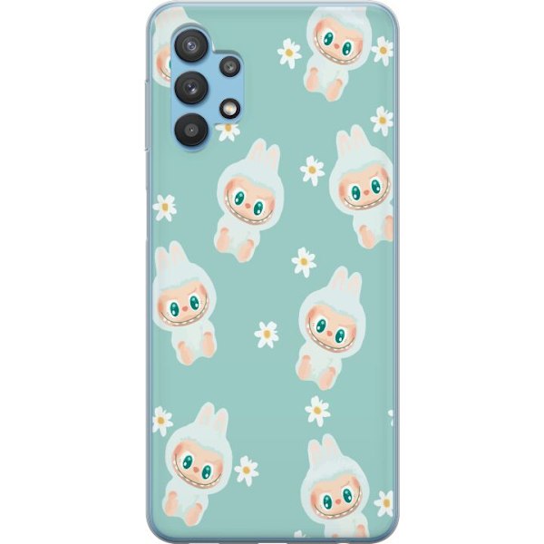 Samsung Galaxy A32 5G Läpinäkyvä kuori Labubu Candy Vibes
