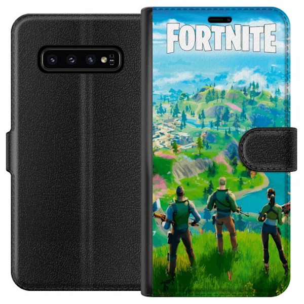 Samsung Galaxy S10 Plånboksfodral Fortnite