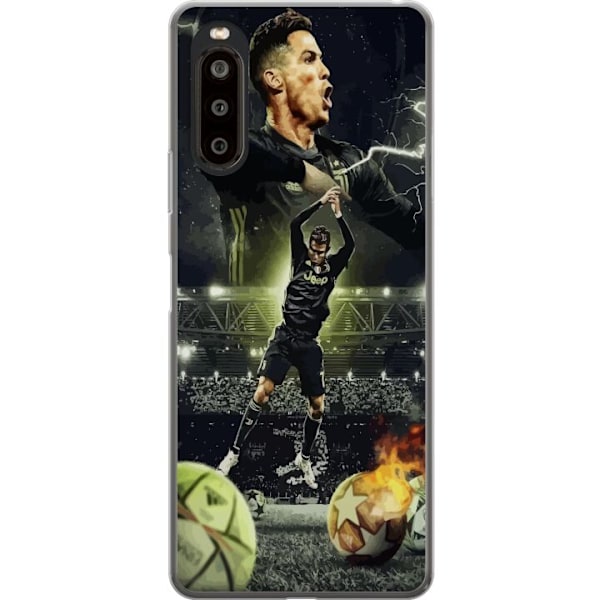 Sony Xperia 10 II Gennemsigtig cover Ronaldo