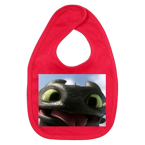 Bebis Haklapp How to Train Your Dragon (Draktränaren) Röd one size