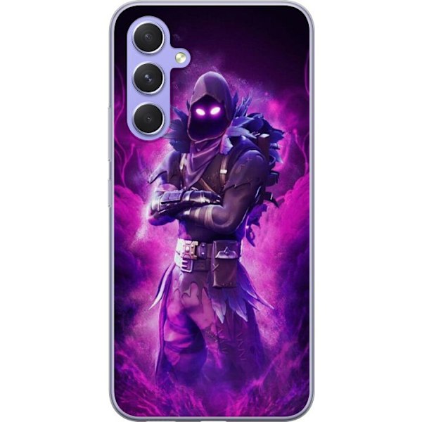 Samsung Galaxy A54 Genomskinligt Skal Fortnite Raven