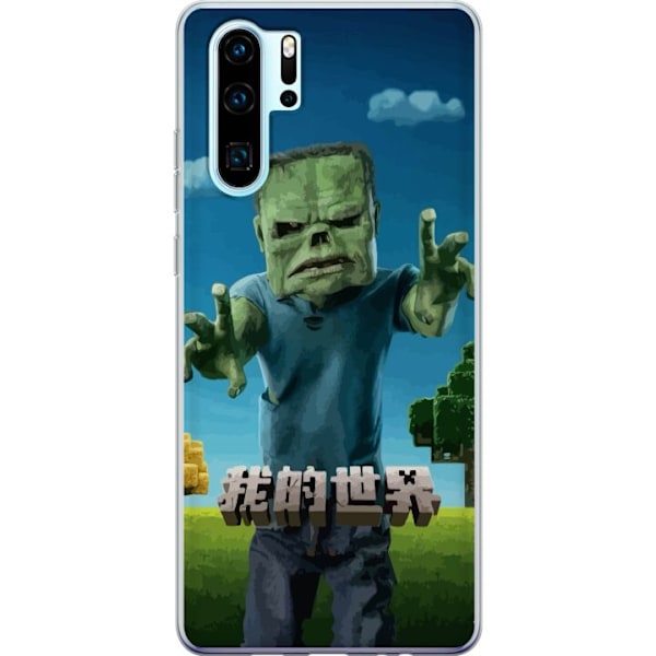 Huawei P30 Pro Läpinäkyvä kuori A Minecraft Movie