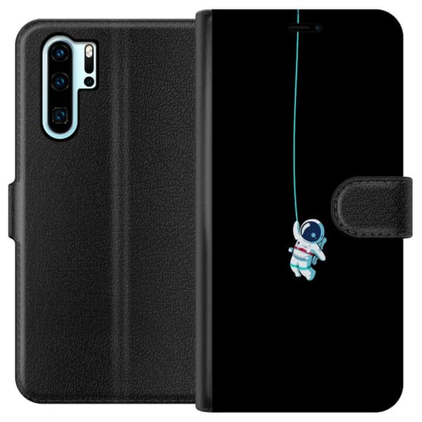 Kompatibelt Lommeboketui til Huawei P30 Pro Astronaut