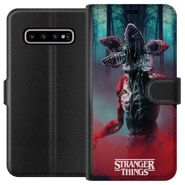 Samsung Galaxy S10+ Tegnebogsetui Fremmede Ting Monster