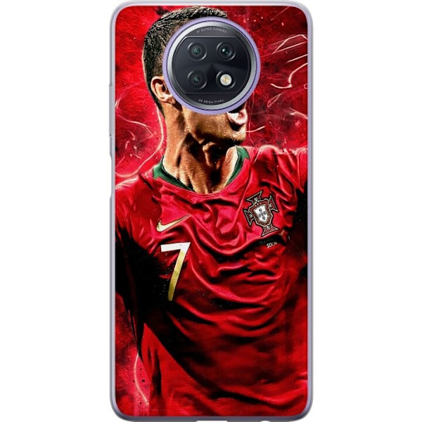 Xiaomi Redmi Note 9T Läpinäkyvä kuori Ronaldo