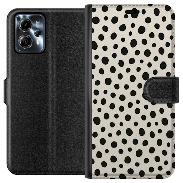 Motorola Moto G13 Plånboksfodral Dot Dance