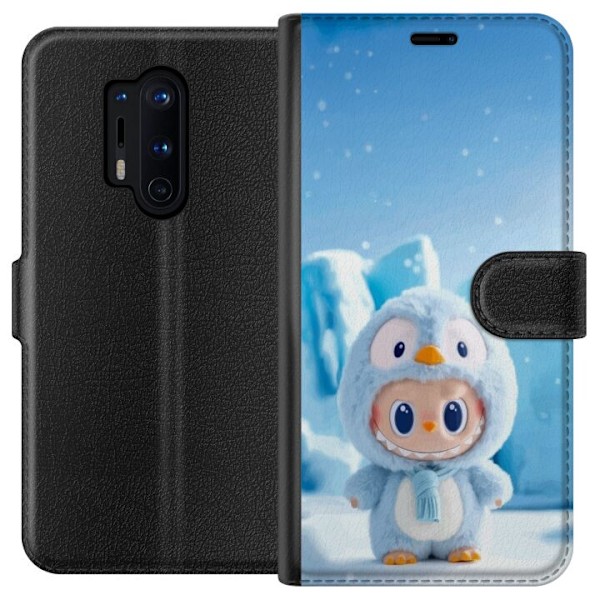 OnePlus 8 Pro Tegnebogsetui sort ridder fortnite