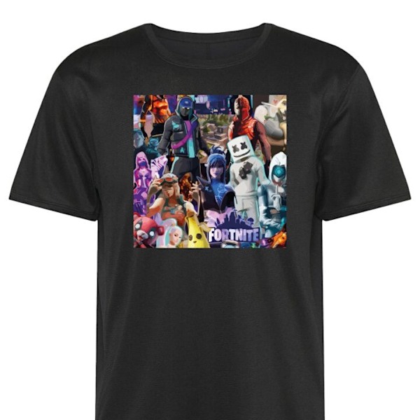 Trænings T-shirt | Sport T-shirt til Voksen Fortnite Stor