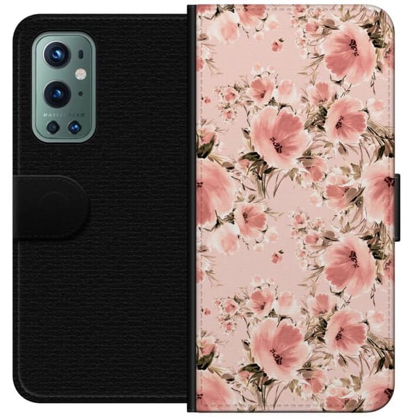 Kompatibelt Plånboksfodral till OnePlus 9 Pro Blommor