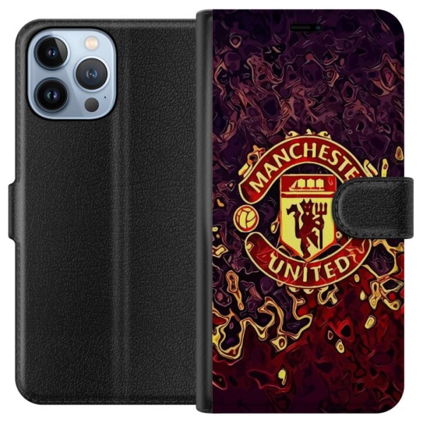 Apple iPhone 13 Pro Max Tegnebogsetui Manchester United