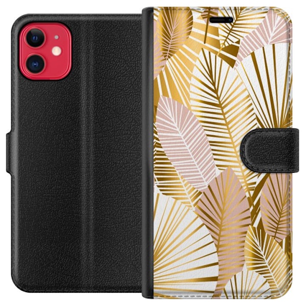 Apple iPhone 11 Tegnebogsetui Guld