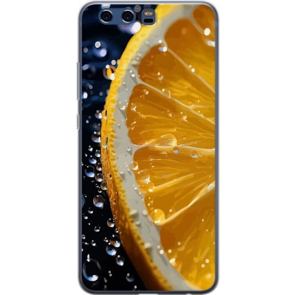 Huawei P10 Gennemsigtig cover Appelsin