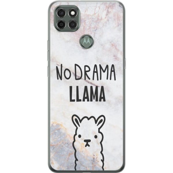 Motorola Moto G9 Power Deksel / Mobildeksel - Llama Marble