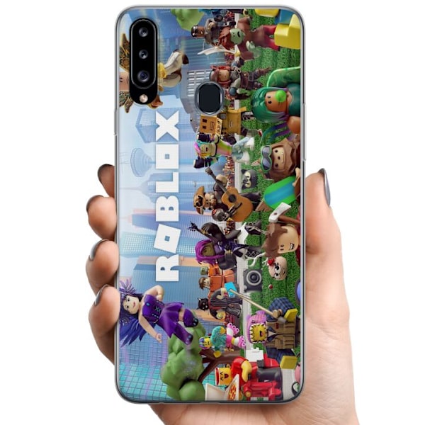 Samsung Galaxy A20s TPU Mobilskal Roblox