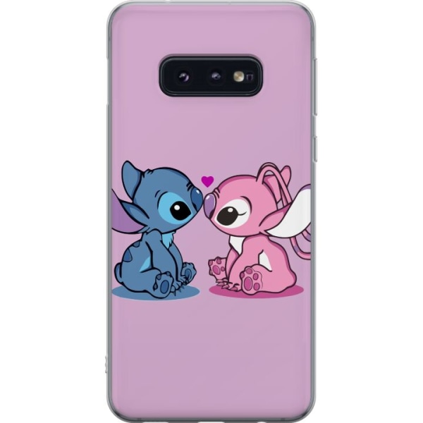 Samsung Galaxy S10e Läpinäkyvä kuori Ommella