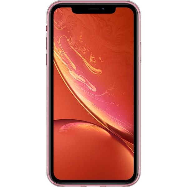 Apple iPhone XR Genomskinligt Skal Curious Duck
