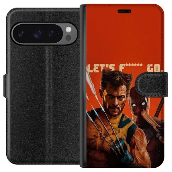 Google Pixel 9 Pro XL Plånboksfodral Deadpool & Wolverine