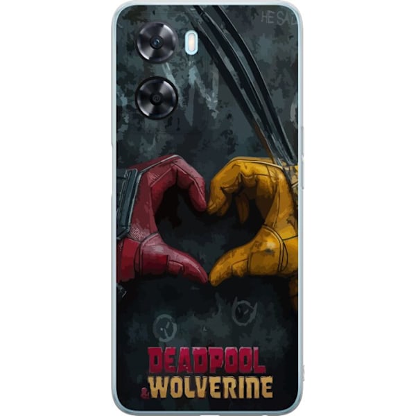 OnePlus Nord N20 SE Genomskinligt Skal Wolverine Deadpool