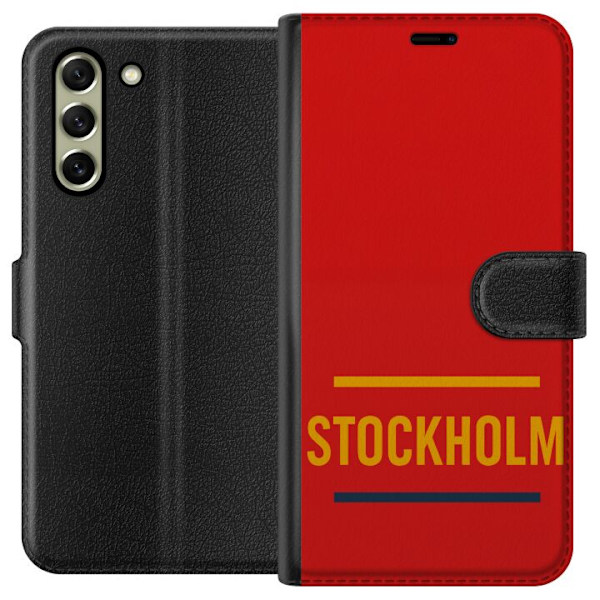Samsung Galaxy S21 FE 5G Tegnebogsetui Stockholm – Hockey
