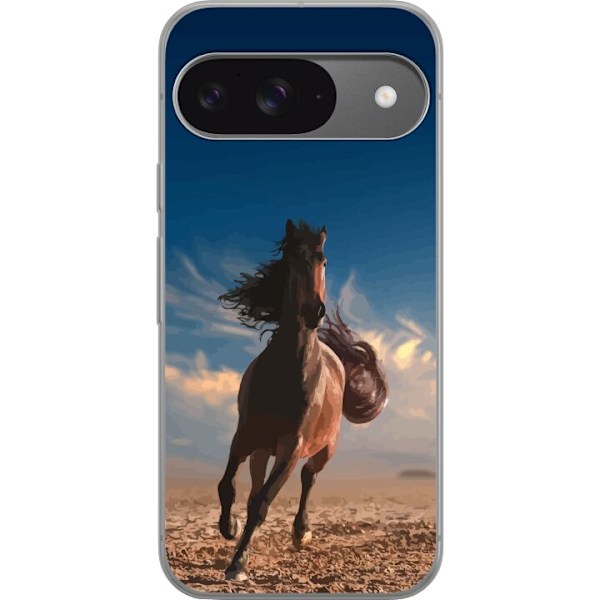 Google Pixel 9 Pro Gennemsigtig cover hest