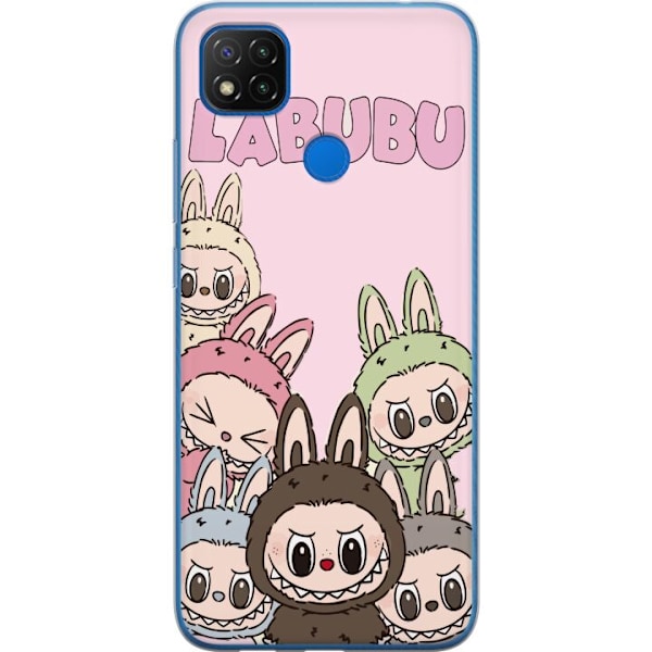 Xiaomi Redmi 9C NFC Gennemsigtig cover Labubu Classics