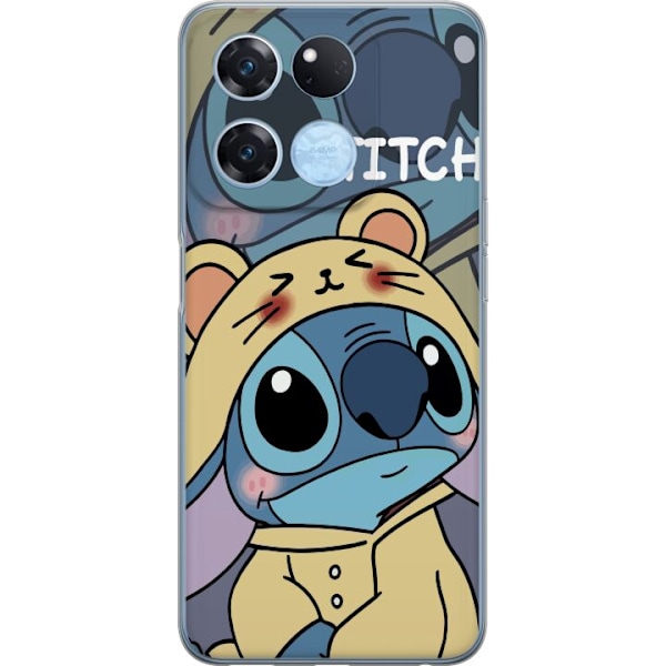 OnePlus Ace Racing Genomskinligt Skal Stitch