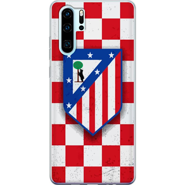 Huawei P30 Pro Genomskinligt Skal Atletico Madrid