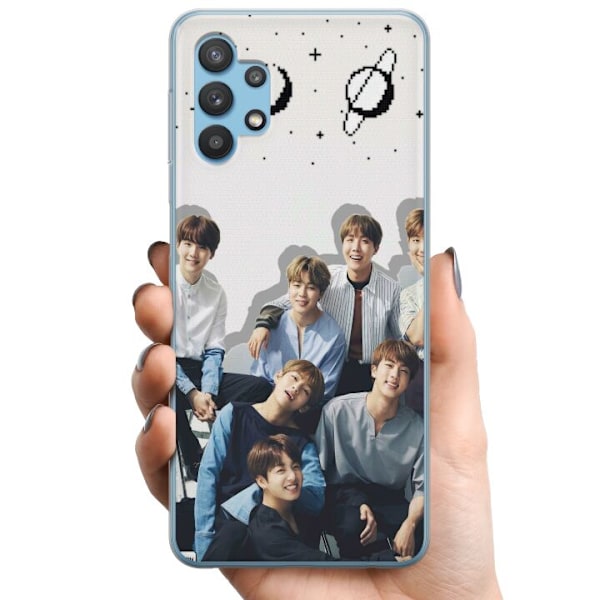 Samsung Galaxy A32 5G TPU Matkapuhelimen kuori K-POP BTS