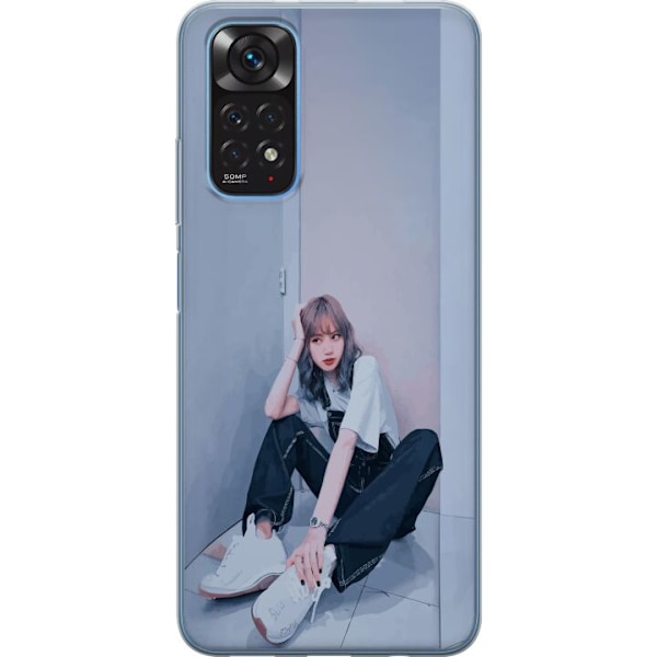 Xiaomi Redmi Note 11 Genomskinligt Skal Lisa from Blackpink – K-pop Style Icon