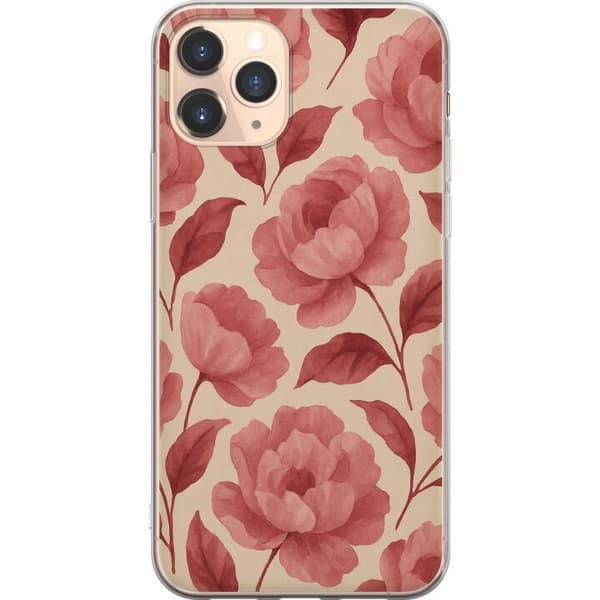 Kompatibelt Mobilskal till Apple iPhone 11 Pro Rose Bloom