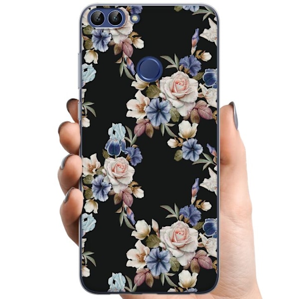 Huawei P smart TPU Mobildeksel Blomstre