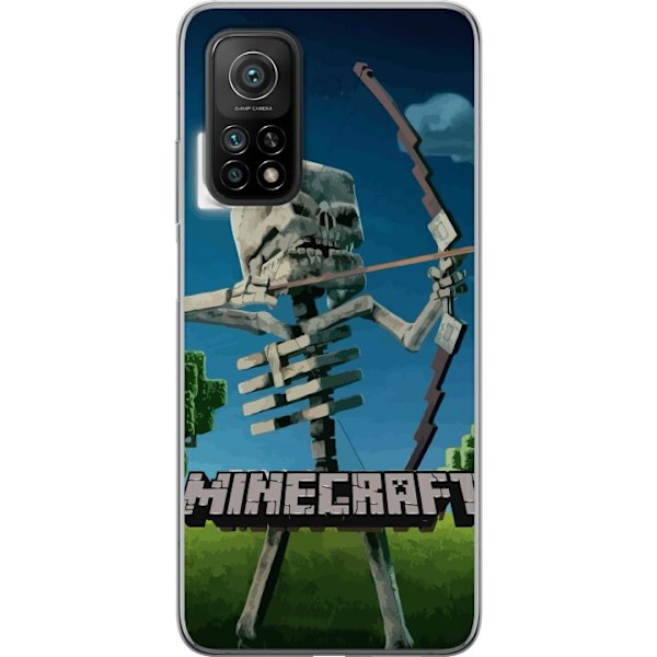 Xiaomi Mi 10T 5G Läpinäkyvä kuori A Minecraft Movie